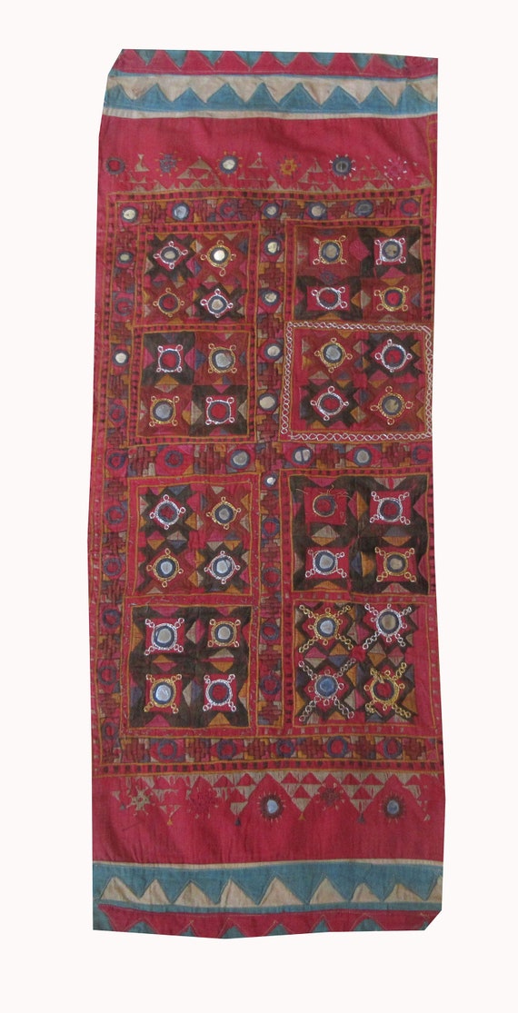 Indian Handmade Banjara Yoke Mirror Work Banjara D