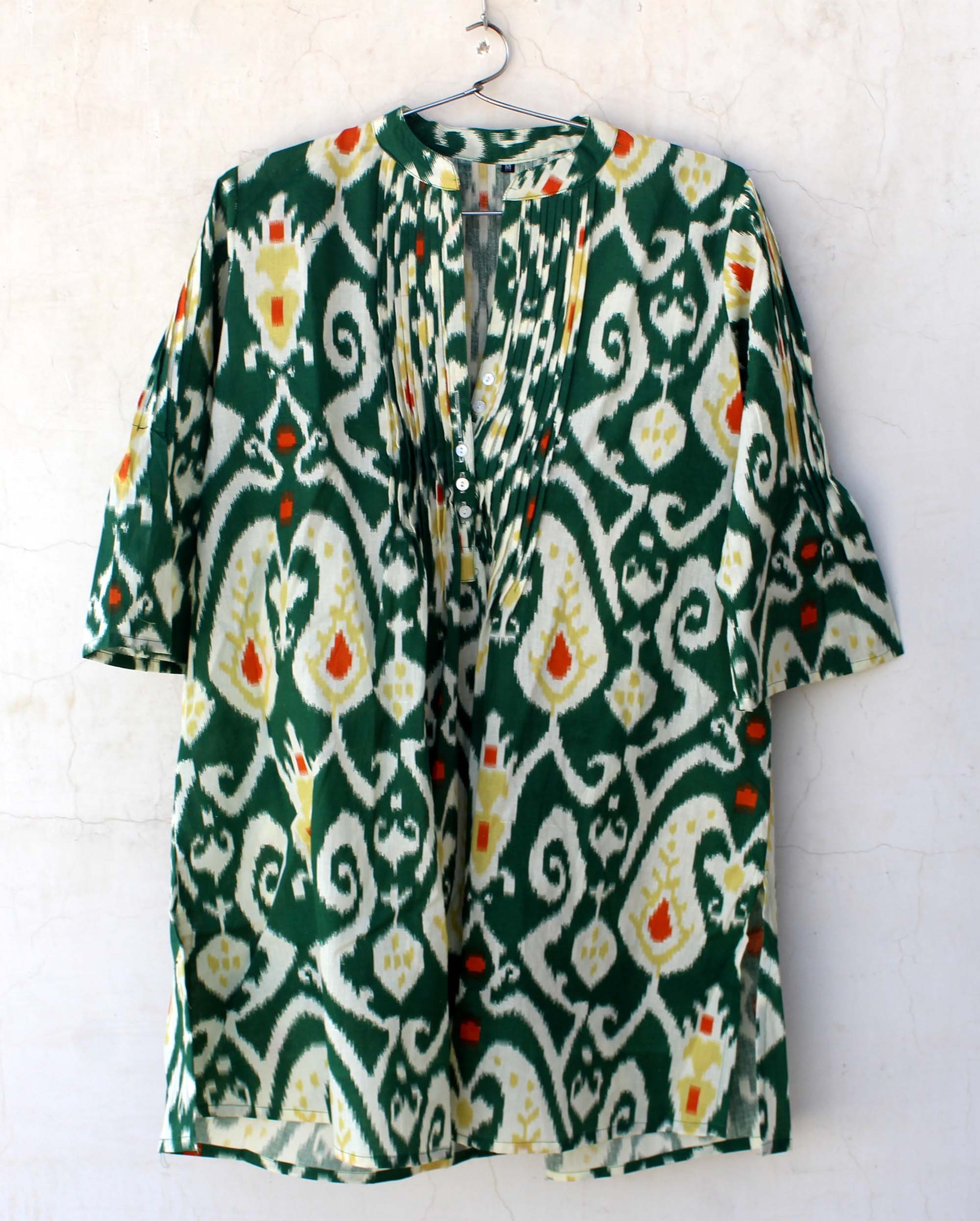 Colorful Bohemian Dress Indian Ikat Print Kurti New Fashion - Etsy