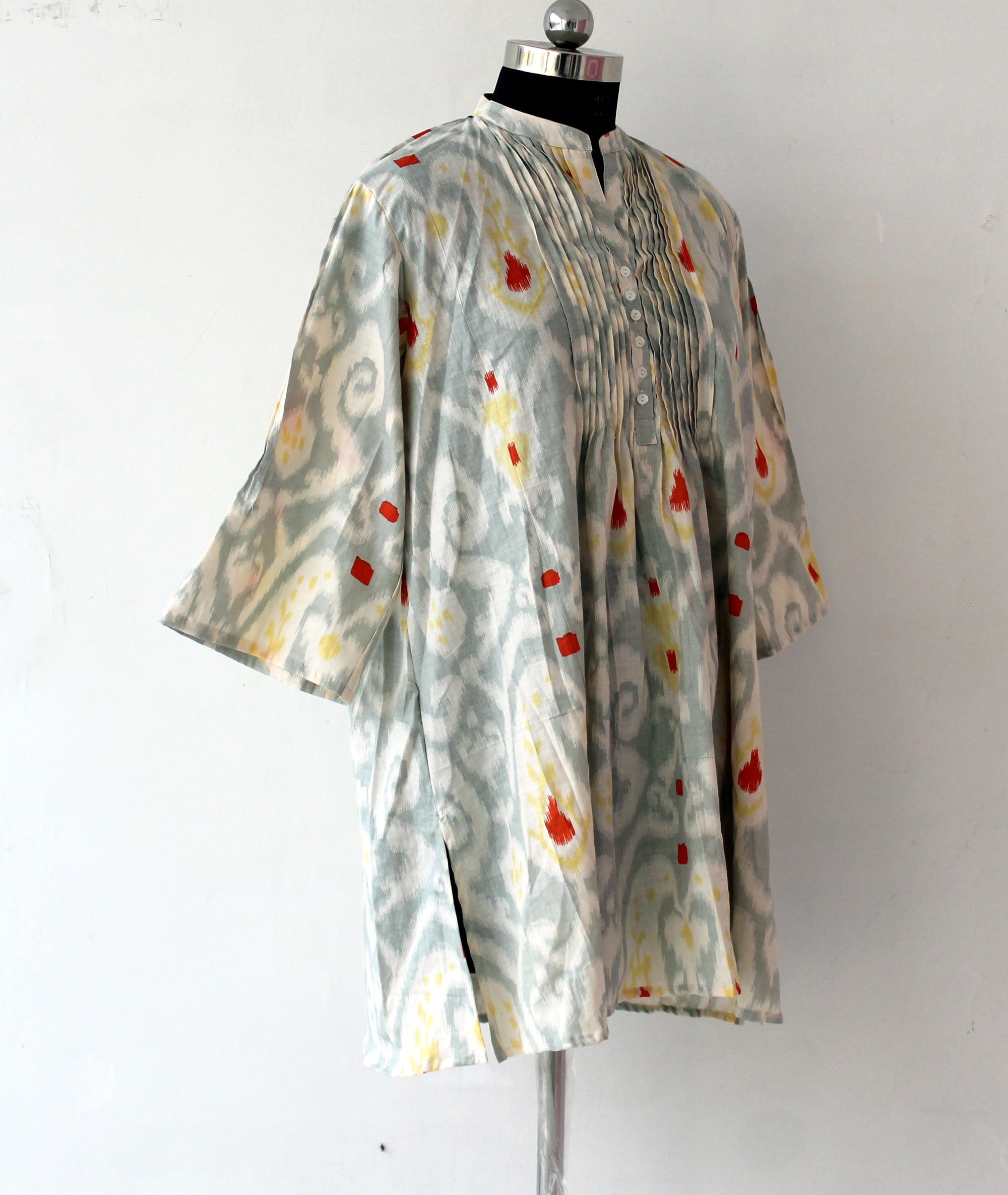 Colorful Bohemian Dress Indian Ikat Print Kurti New Fashion | Etsy