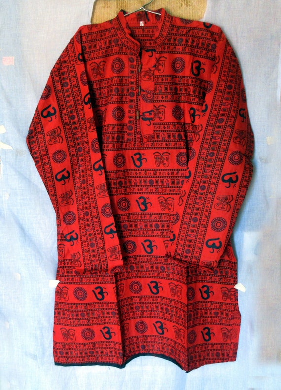 Shirt Handmade Cotton Kurta | Etsy 
