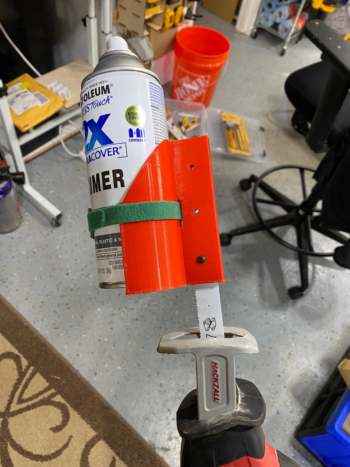 Spray Paint Can Shaker Attachment for Sawzall or Reciprocating Etsy