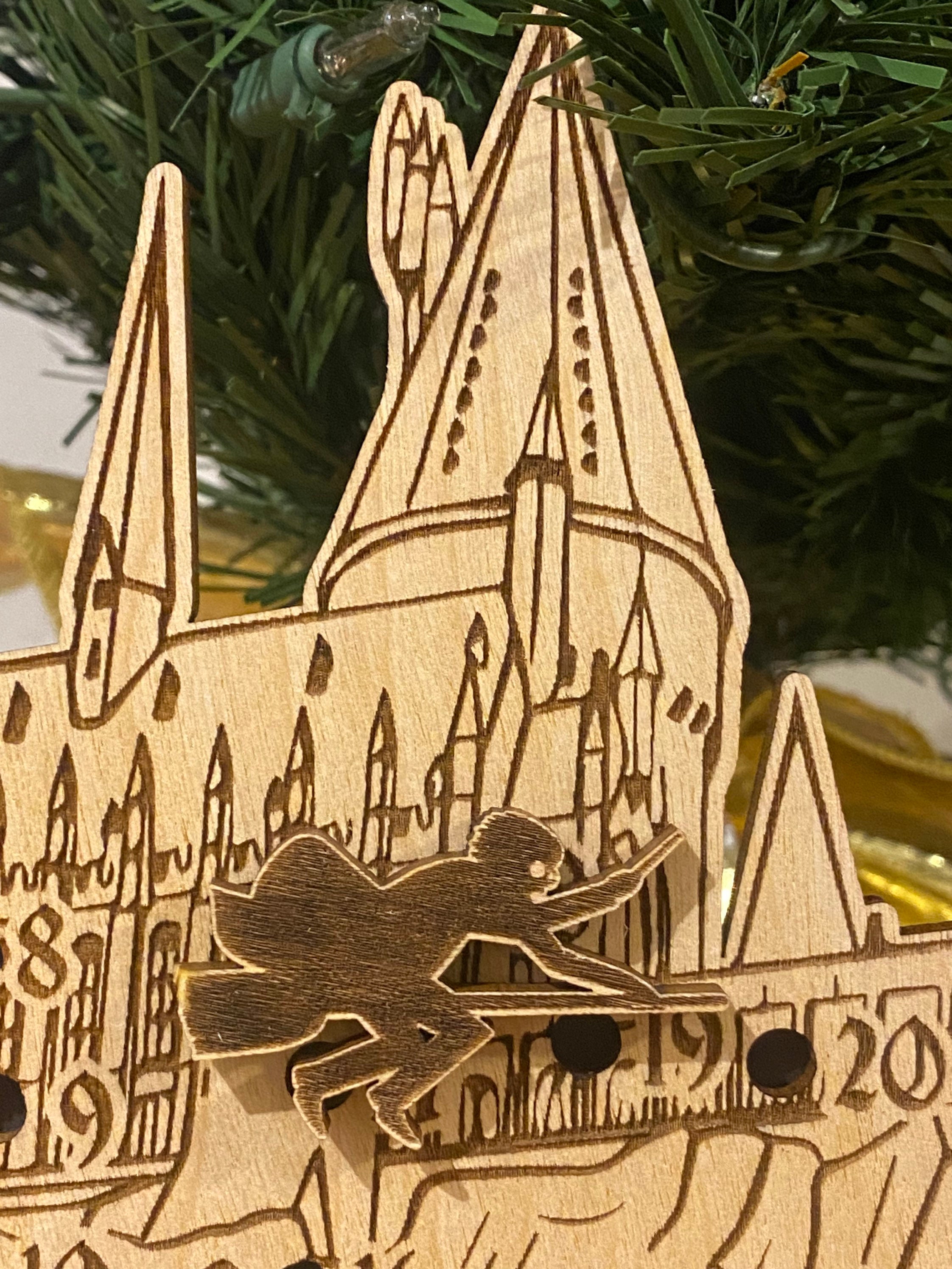 Wizarding Castle Advent Calendar - Etsy