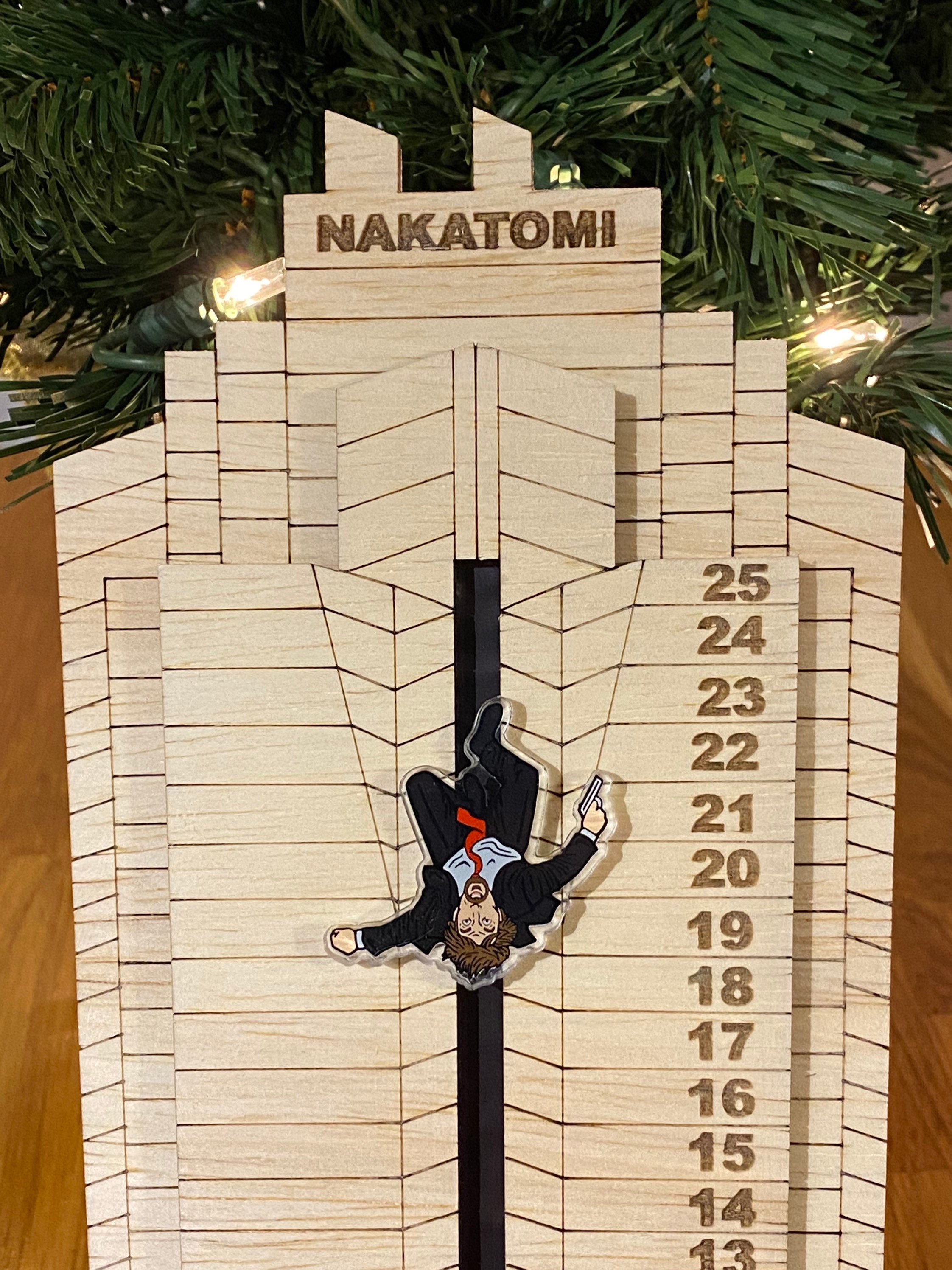 Nakatomi Plaza Die Hard Inspired Advent Calendar Digital Download SVG AI,  for Glowforge, X1, Omtech, Aboss, Aeon DIY Advent, Make at Home - Etsy