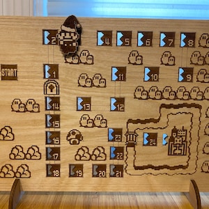 Super Mario 3 Advent Calendar (inspired by) the Nintendo Entertainment System (NES) game