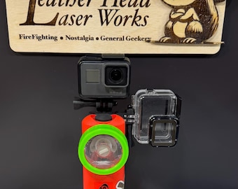 GoPro kompatible DUAL-Halterung für Taschenlampen der Marke Streamlight Survivorlight - The One Mount to Rule Them All