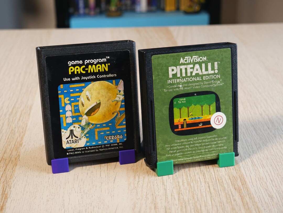 Atari 2600/7800 Game Cartridge Display Stands - Etsy