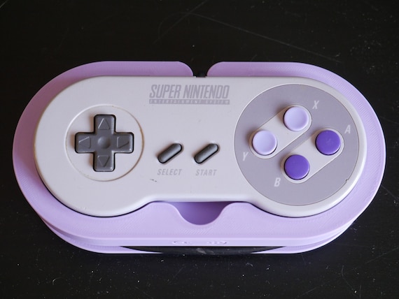 Controller スーファミ コントローラー 紫 スーパーファミコン SNES