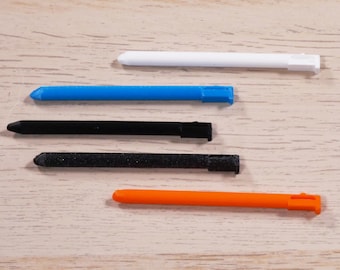 Nintendo 3DS Replacement Stylus - 5 Pak 3D Printed