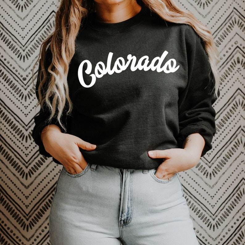 Colorado State Sweatshirt Colorado Sweatshirt Colorado Shirt Colorado Sweater