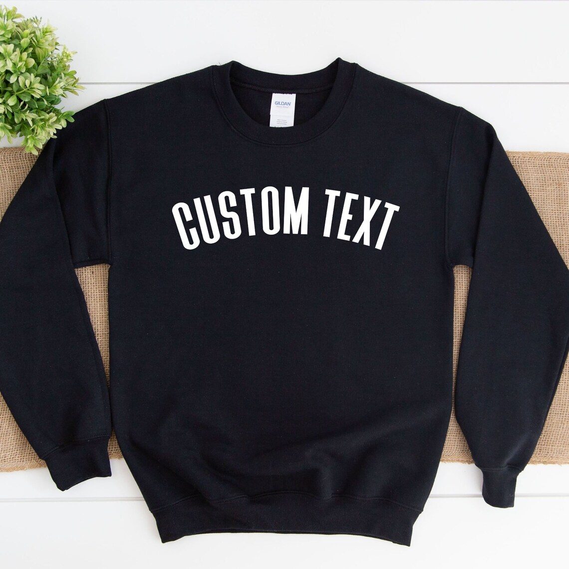Custom Wording Sweatshirt Custom Sweater Custom City - Etsy