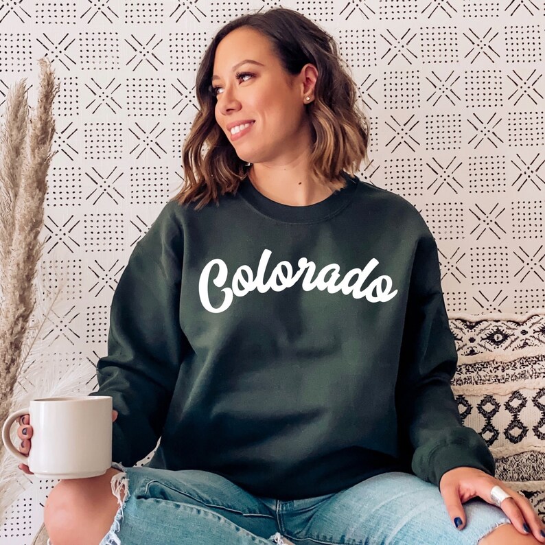 Colorado State Sweatshirt Colorado Sweatshirt Colorado Shirt Colorado Sweater
