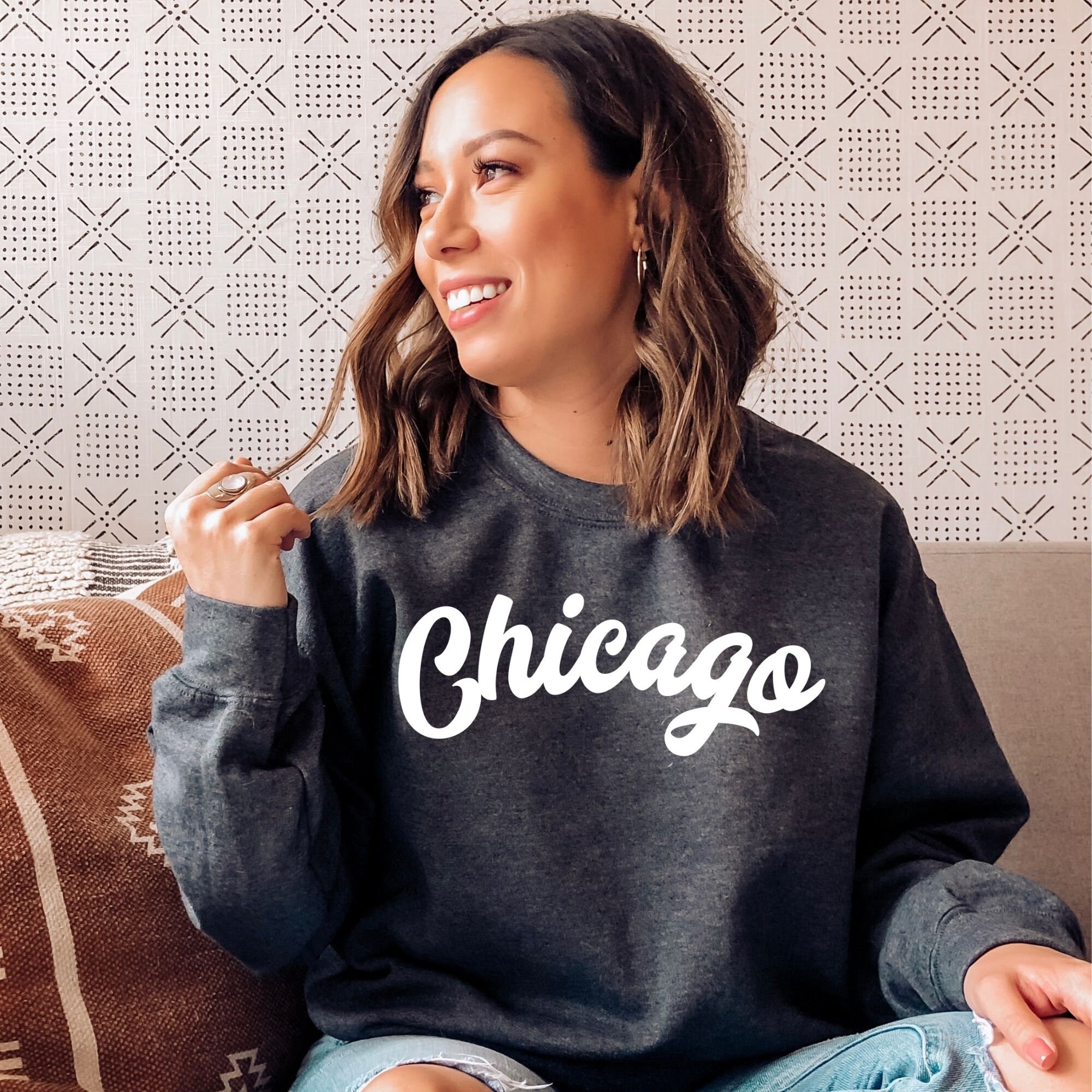 Sweatshirt Without Hood - Etsy