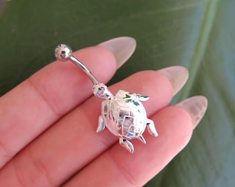 Piccoli Tesori - Pendente Per La Donna - Argento Sterling 925 - Opale Bianco Tartaruga E - Foto 7