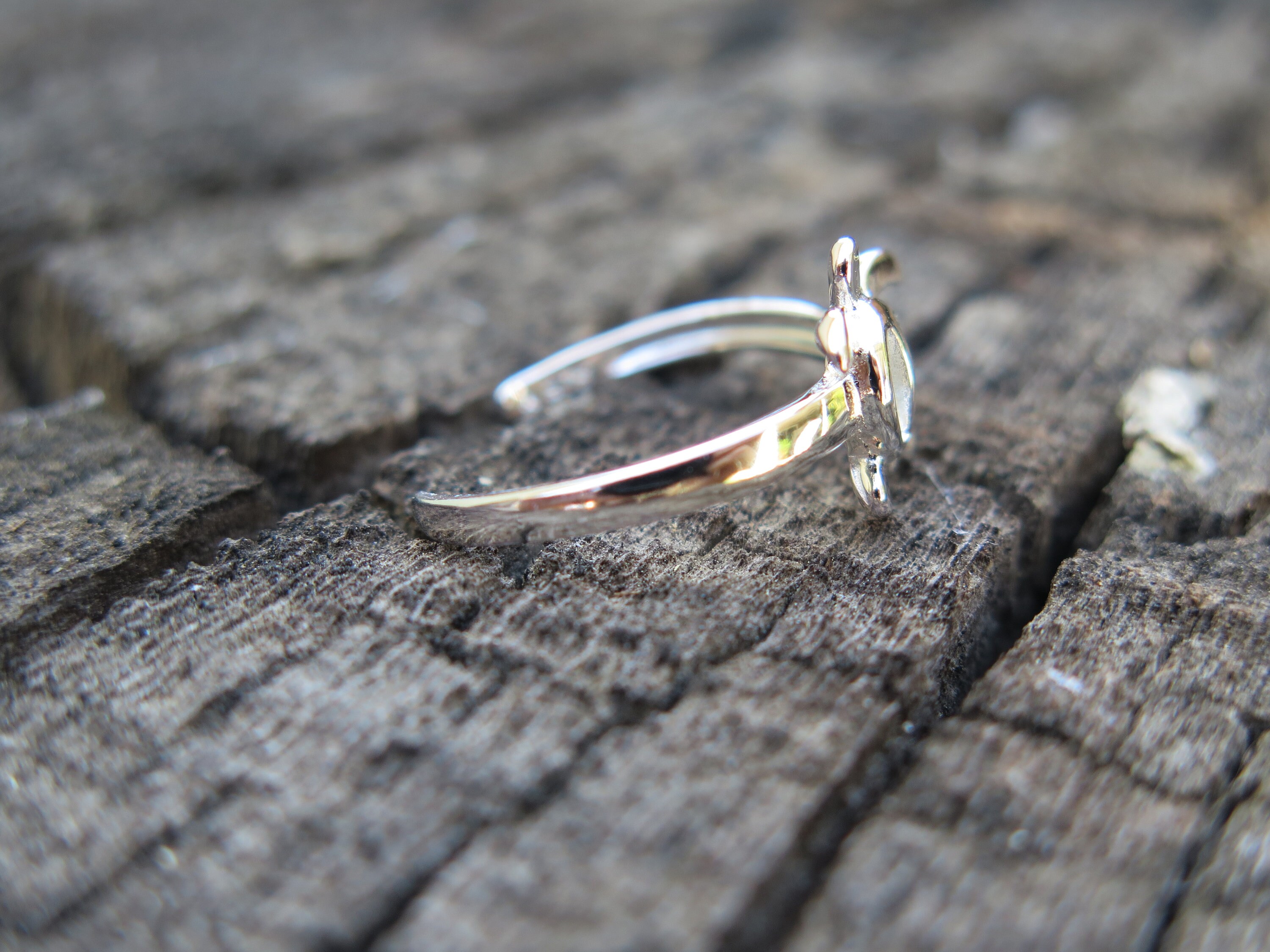 Anello Di Tartaruga A Fiori In Piumeria Hawaiana In Italia - Foto 12