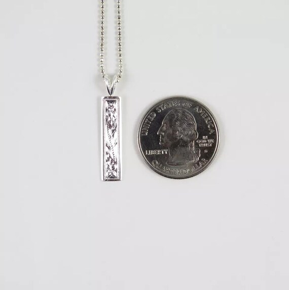 Ciondolo In Argento 925 Con Pergamena Hawaiana E Fiore Plumeria - Stile Regina - Foto 3