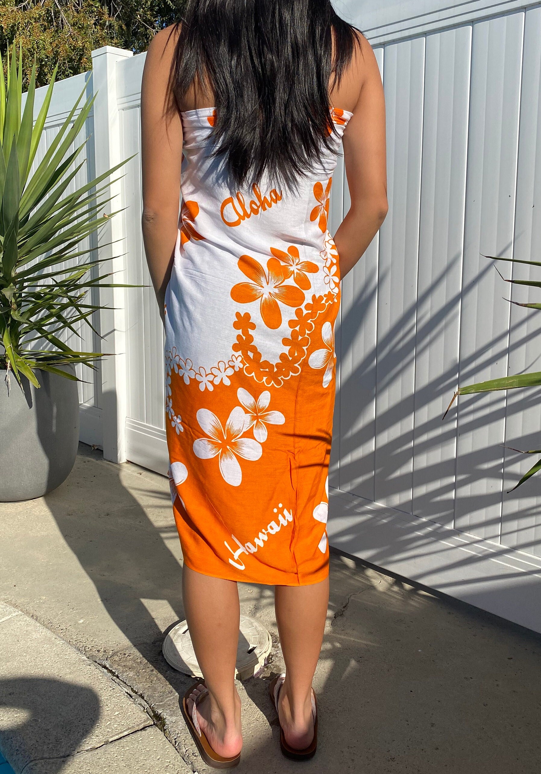 PANASIAM Sarong Batik Design - Telo Da Spiaggia Pareo Abito Avvolgente - Foto 5