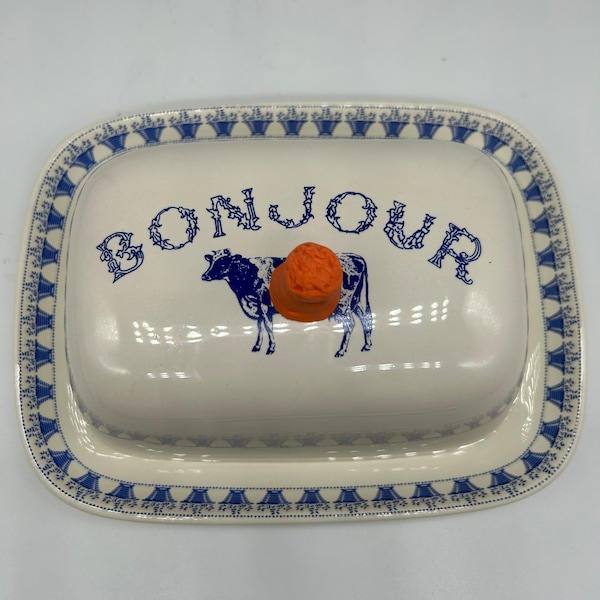French Butter Dish Etsy