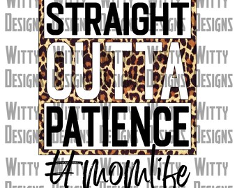 Straight Outta Geduld