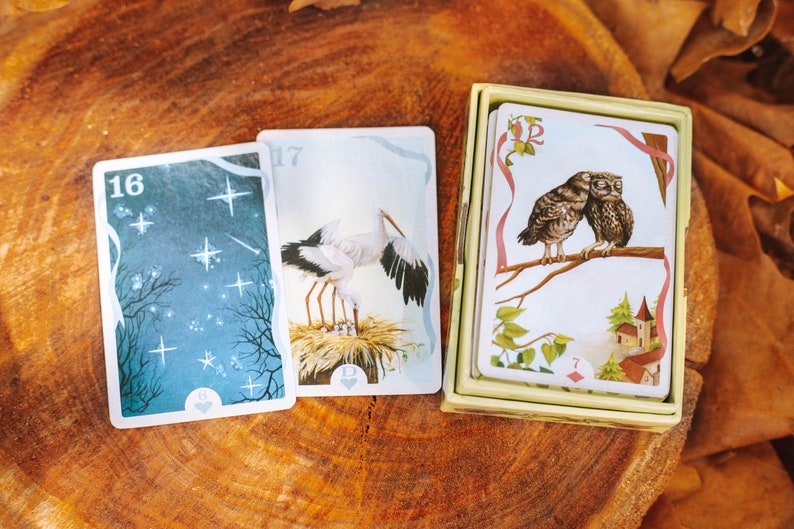 Lenormand deck oracle deck lenormand tarot deck lenormand Etsy