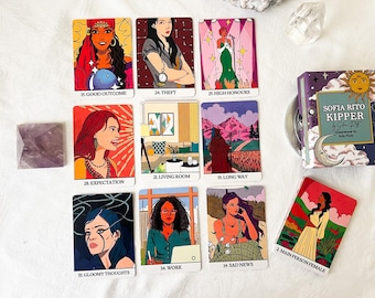 Kipper deck, oracle cards, cartomancy, Sibilla, fortune teller