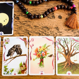 Jeu Lenormand, jeu oracle, lenormand, jeu de tarot, cartes lenormand, Petit Lenormand, jeu de 36 cartes