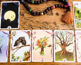 Lenormand deck, oracle deck, lenormand, tarot deck, lenormand cards, Petit Lenormand, 36 Card Deck
