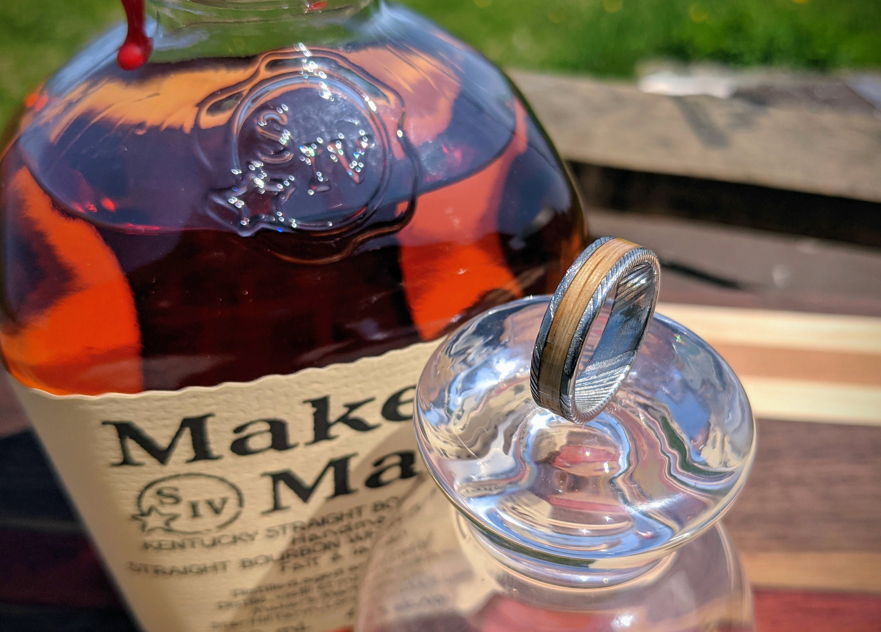 Makers Mark Whisky Jewelry - Etsy Makers Mark Whisky Jewelry - Etsy