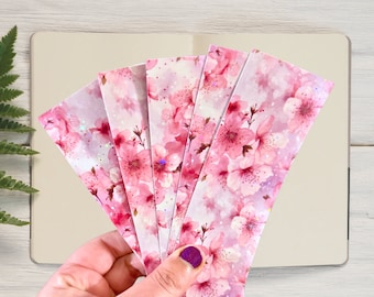 Cherry Blossom Bookmark | Flower Bookmark | Gift for Book Lover | Book Accessories | Bookish | Gift for Reader | Bookworm