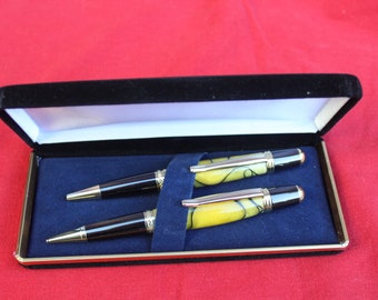 Sierra Pen and Pencil set in velvet case. christmas present gift retirement