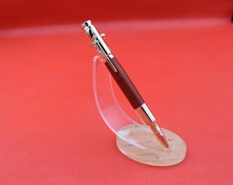 rifle bolt pen RB02 with case gold with padauk wood husband partner christmas present fathers day
