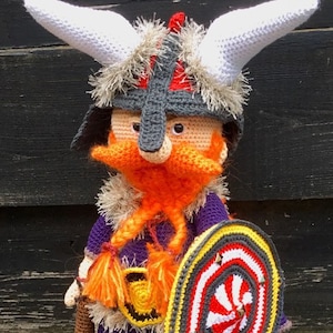 Thorleif  VIKING / crochet pattern / PDF /Français/ English/amigurumi /crochet/ doll /pdf download/