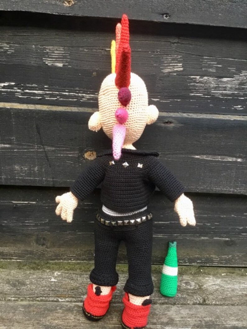 Spiky the Punk/ Crochet Pattern / PDF /amigurumi /crochet/ - Etsy Denmark