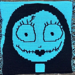 Sally  Mosaic Overlay Crochet Pattern/ Tuto/ PDF/English/français