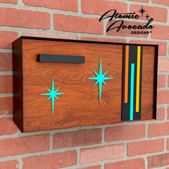 Mid Century Modern Mailbox 