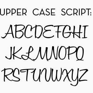 K&ouml;nnte beinhalten: Gro&szlig;buchstaben des Alphabets in einer handschriftlichen Schriftart. Die Buchstaben sind in schwarzer Tinte auf wei&szlig;em Hintergrund geschrieben.