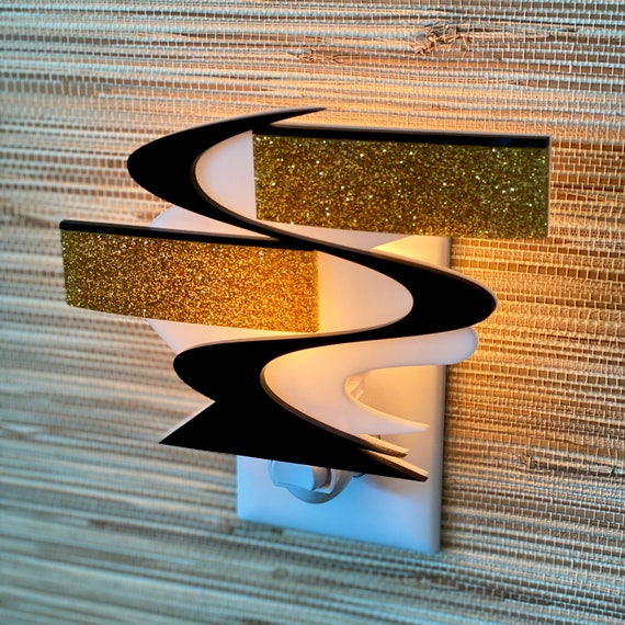 Mid century modern store night light