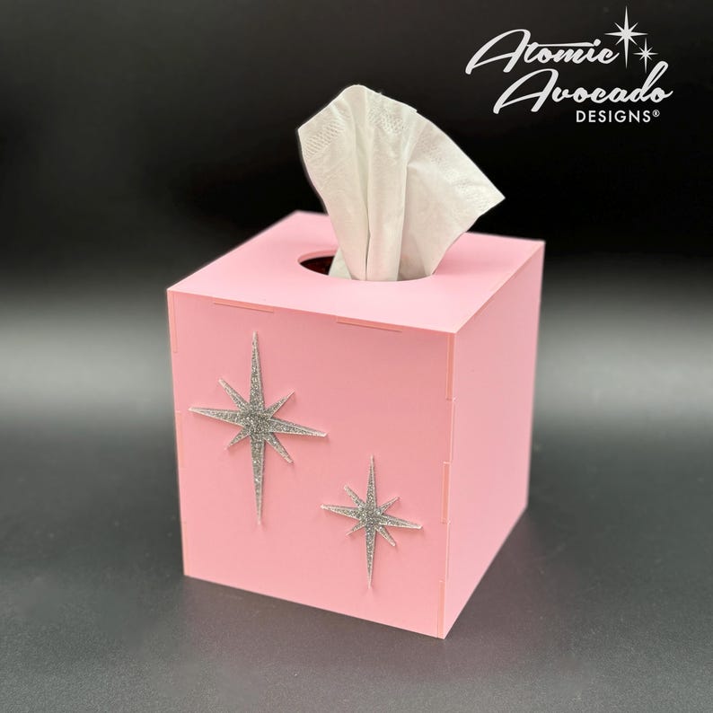 Atomic Avocado Designs Tissue Box Cover - Thumbnail 3