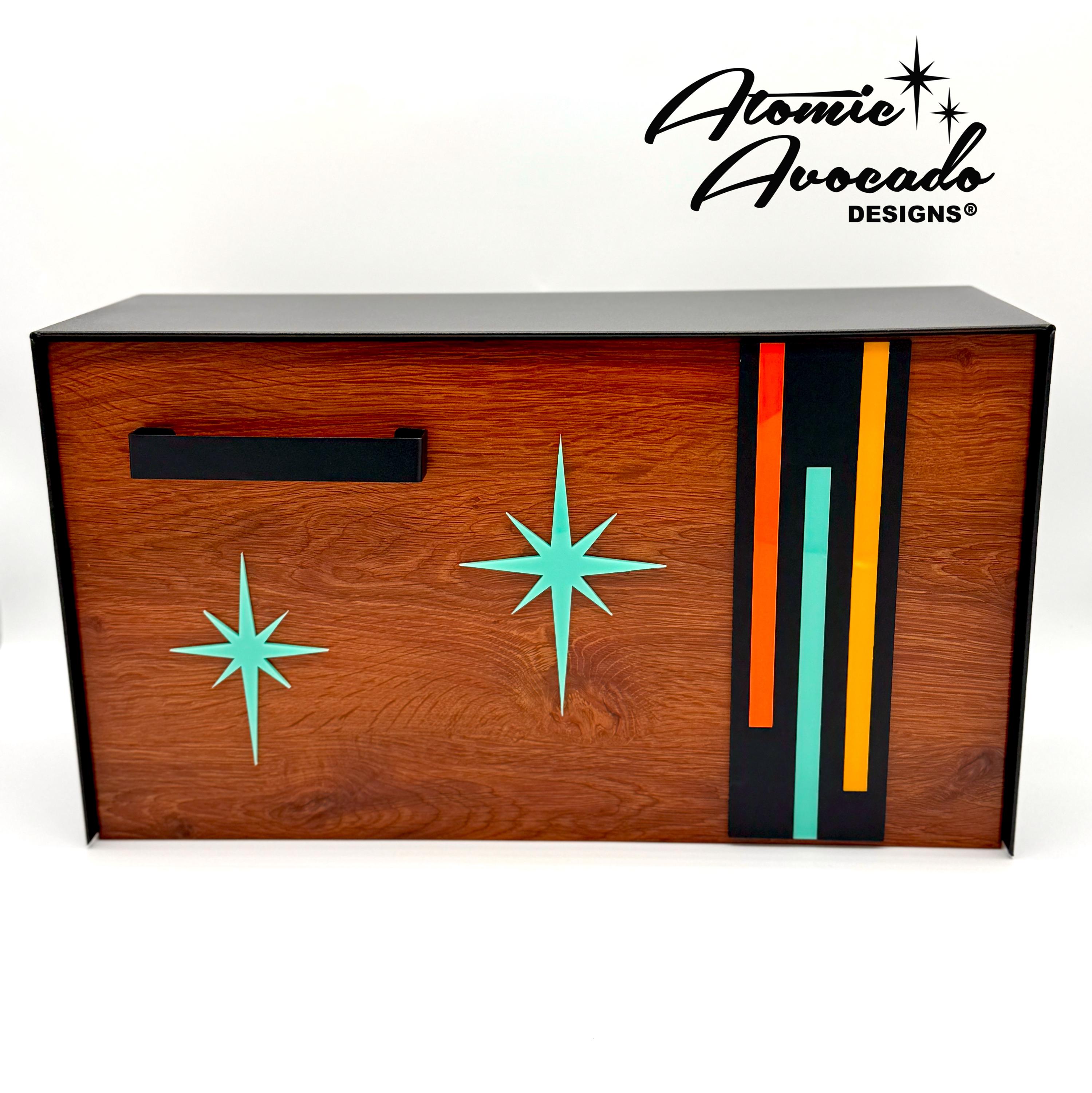 Mid Century Modern Mailbox 