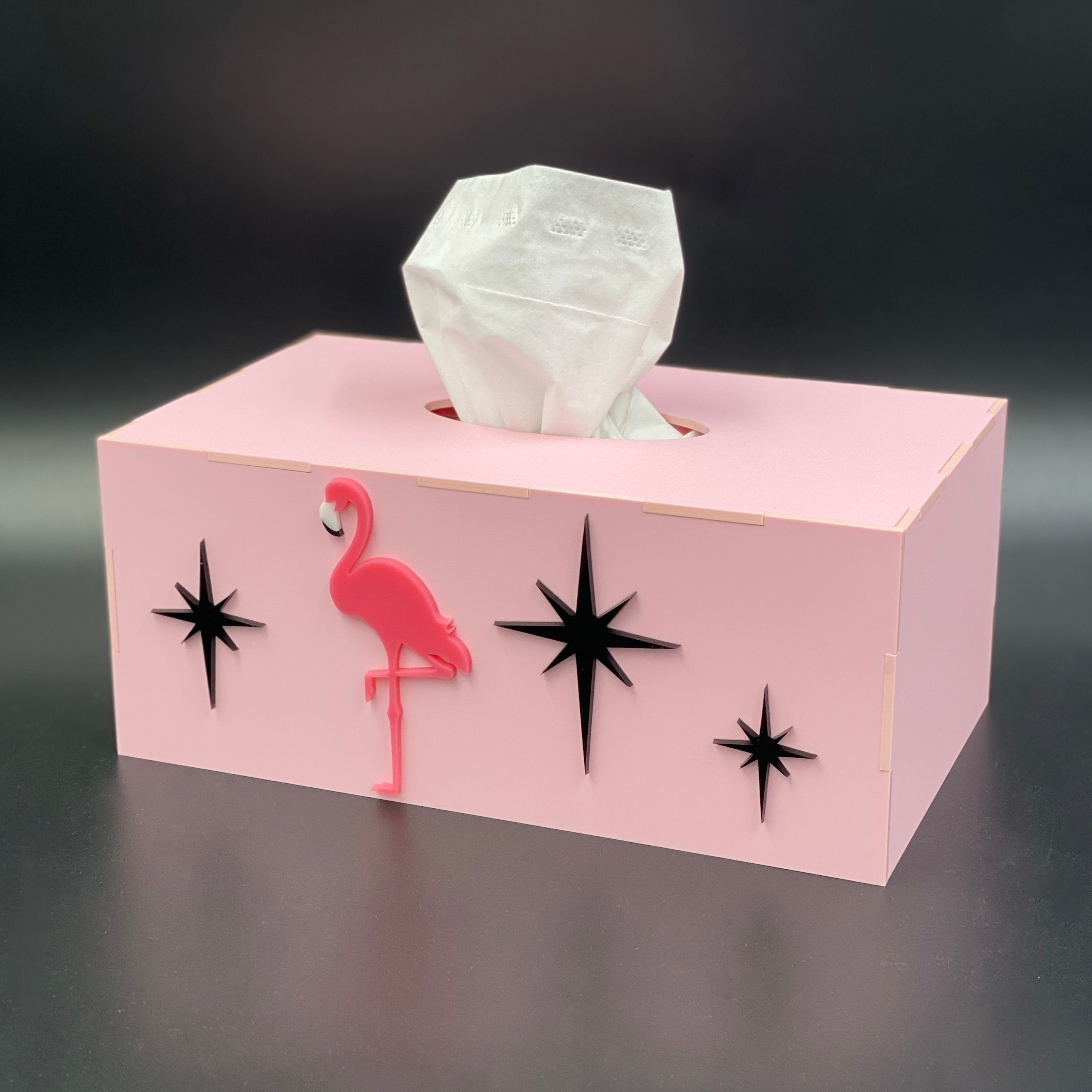 Mid Century Modern Tissue Box Cover | 