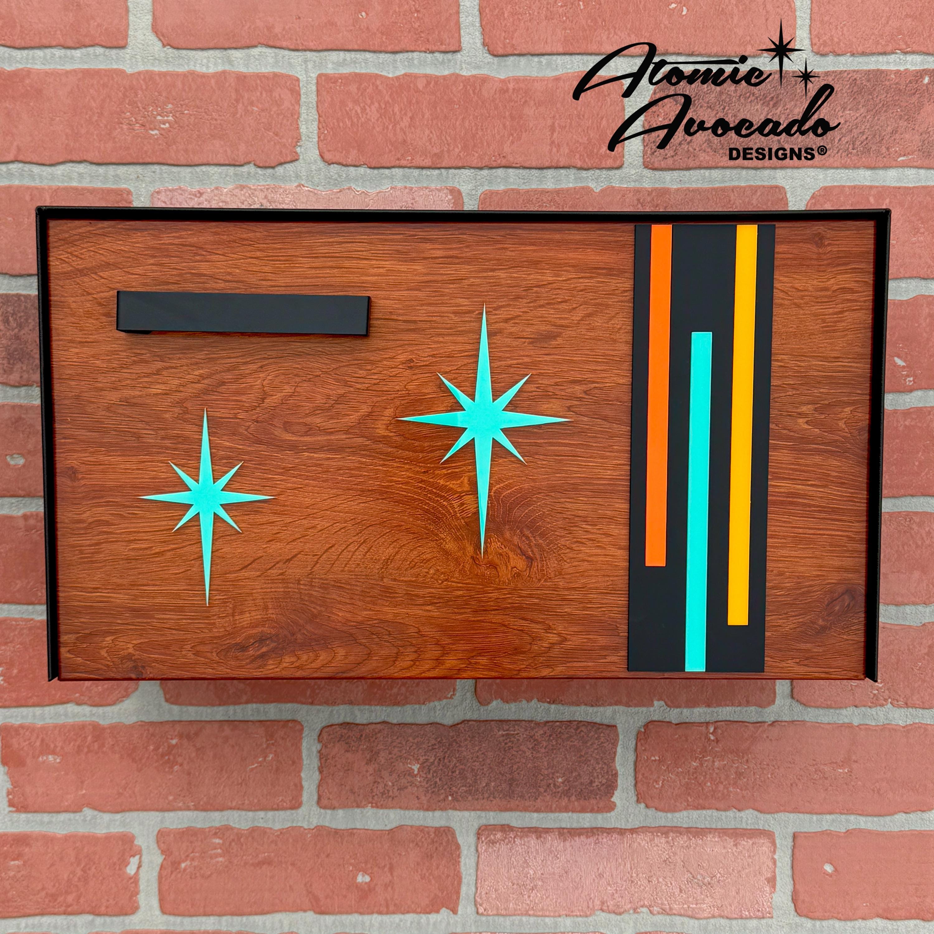Mid Century Modern Mailbox 
