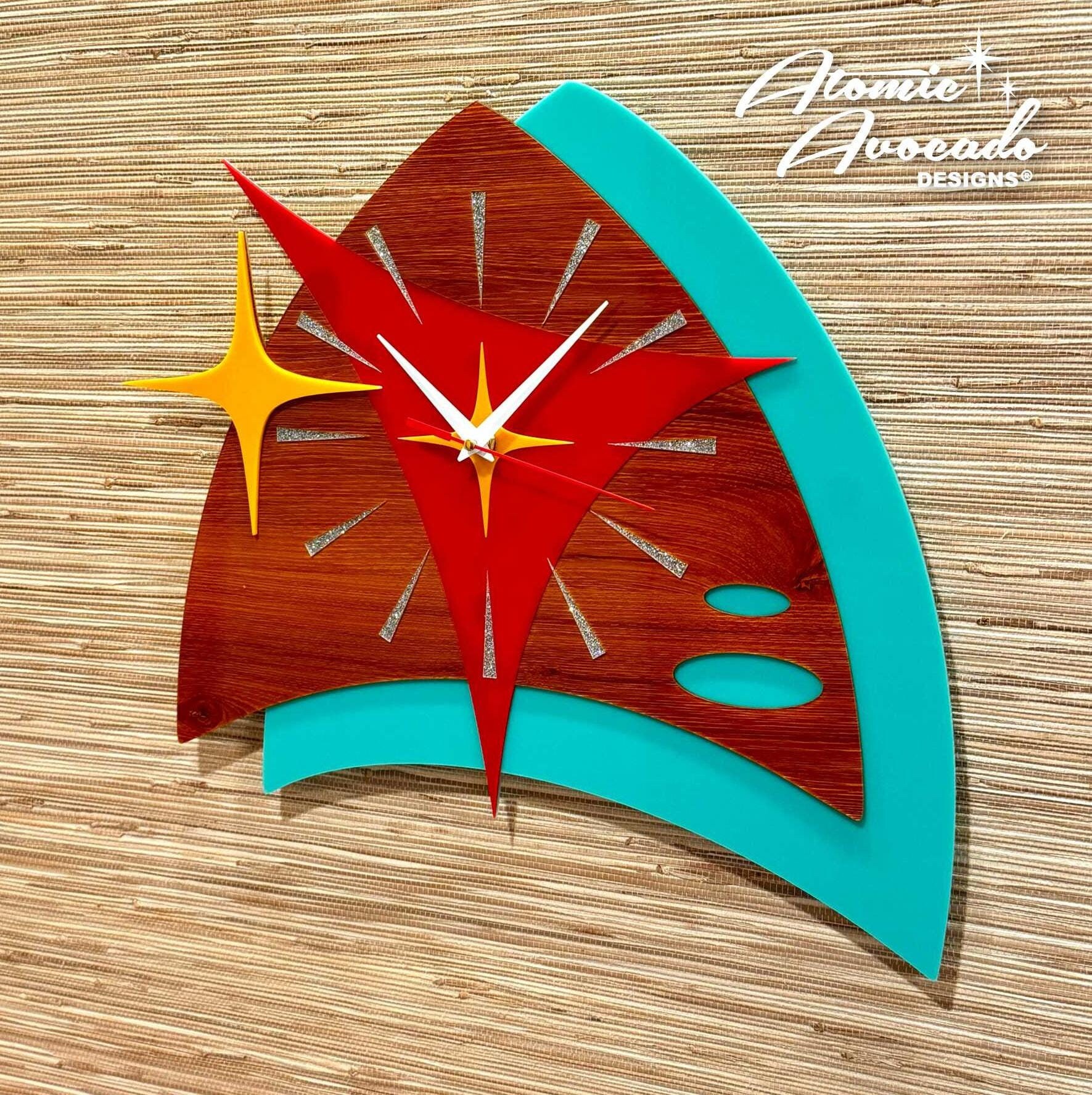 Large Mid Century Modern “time Traveler