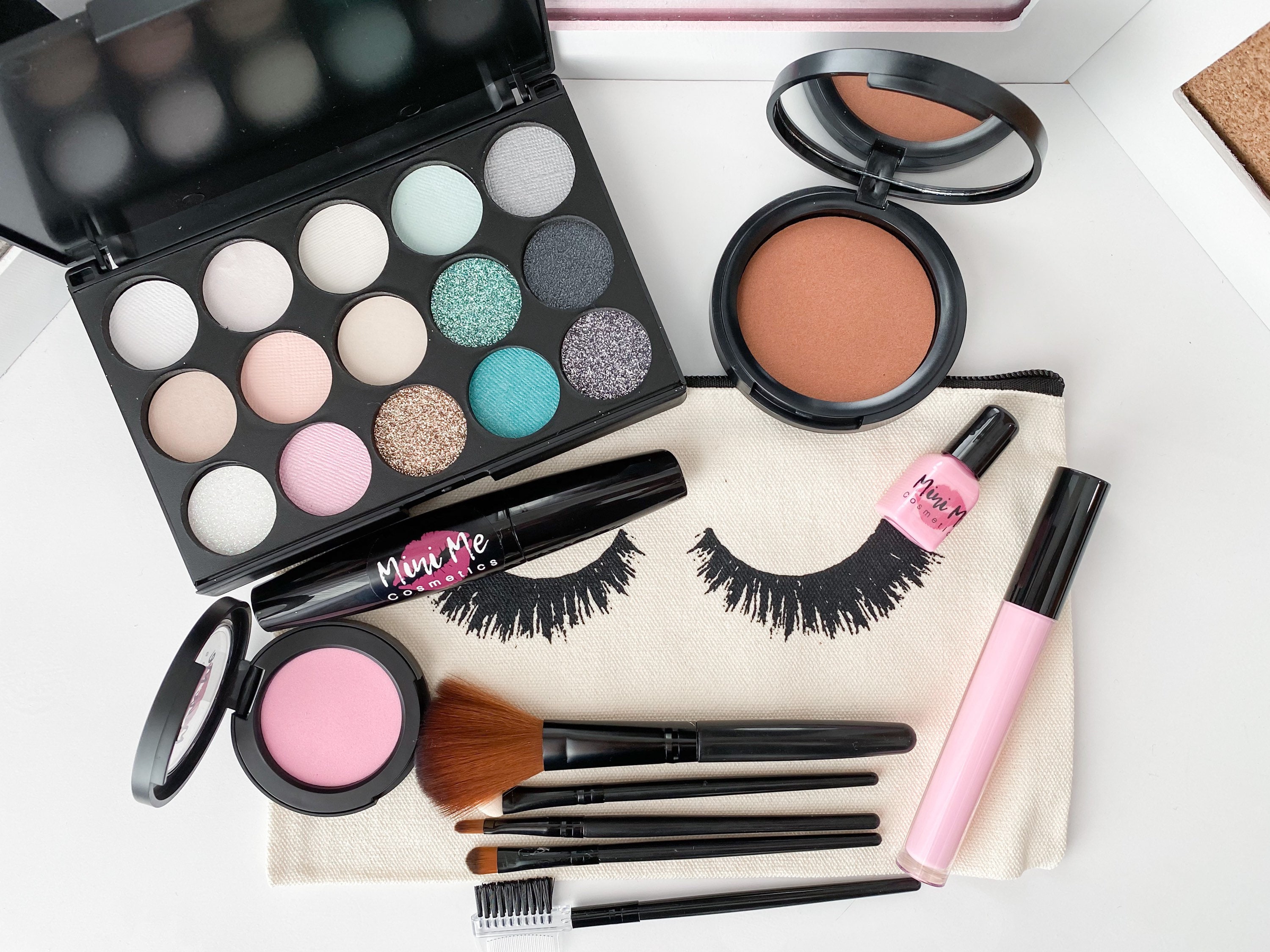 Ultimate Glam Makeup Kit Pretend Makeup Kit Toddler Fake Makeup Kids Mess Free Play Makeup Pretend Makeup Set Etsy