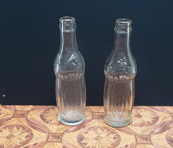 Vintage Blue Bird Soda Bottles From 1925 & 1927. Excellent