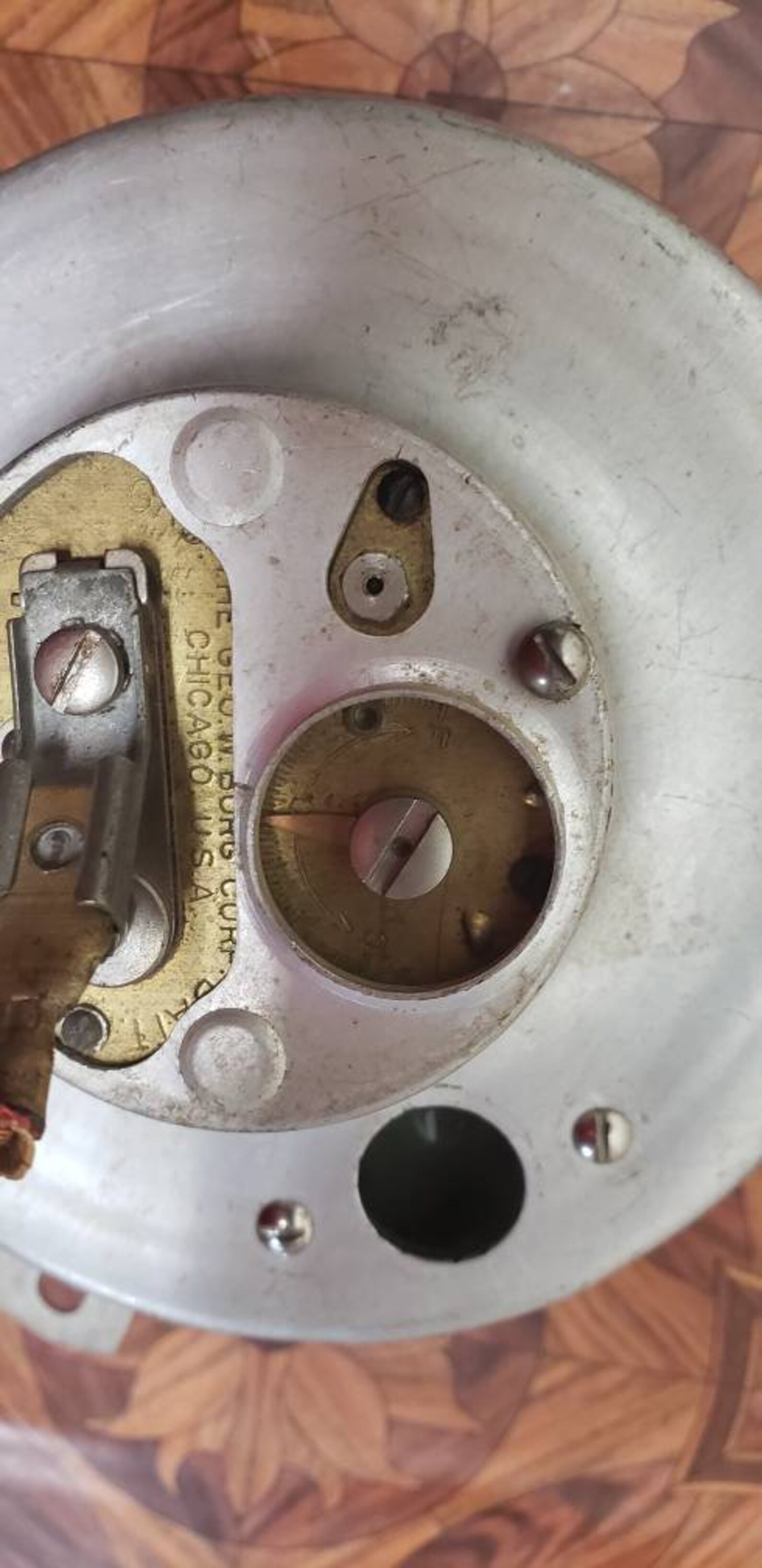 Vintage 1953 Car Dash Clock Made by Geo. W. Borg Corp Chicago - Etsy