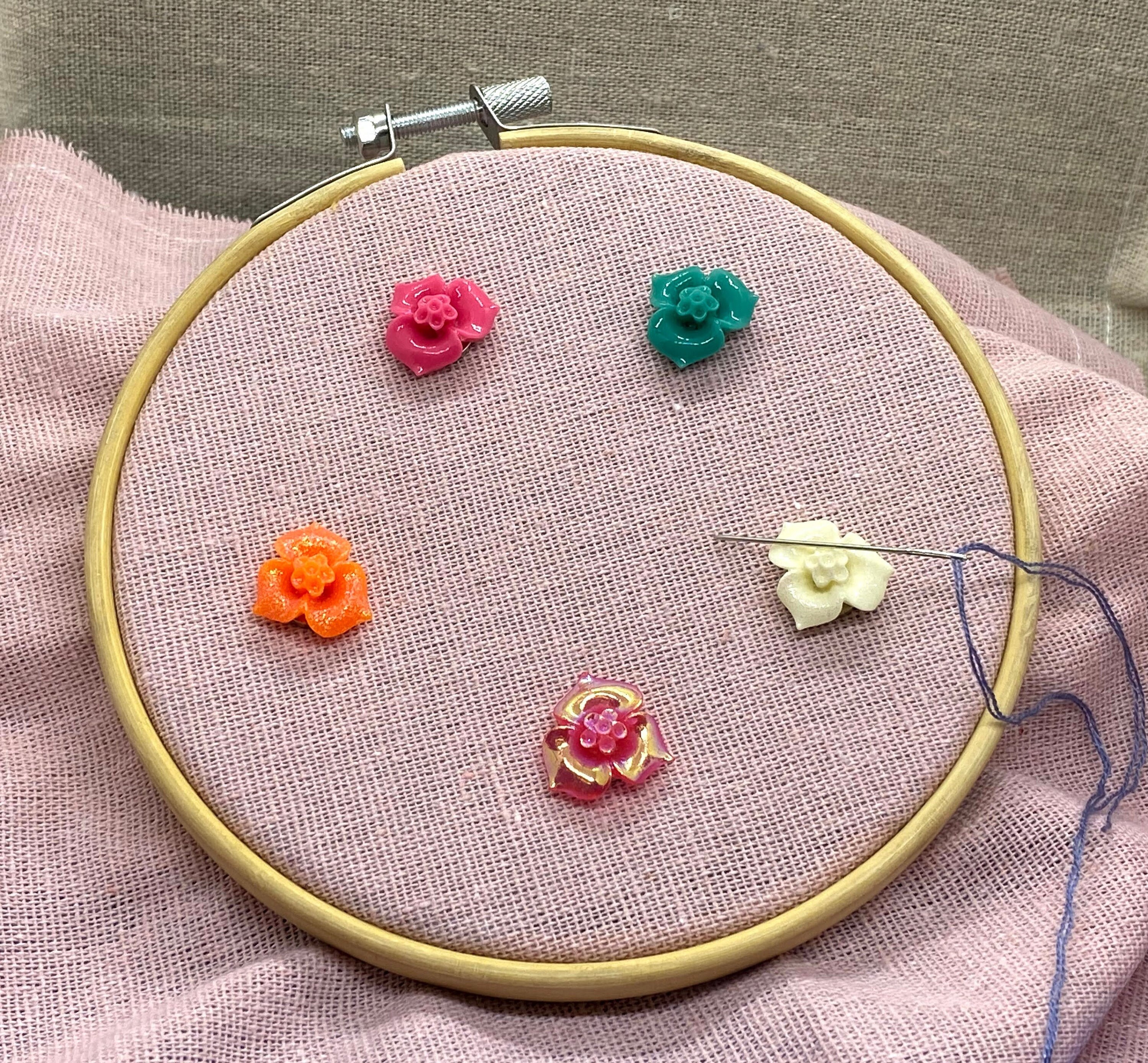 Resin Calla Lily Needle Minders Etsy