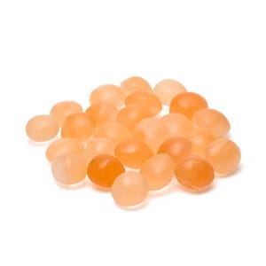 Selenite Orange Tumbled Stones | Selenite Apricot | Minerals