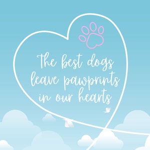 Cartes de deuil pour chiens