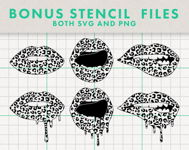 Free Free 165 Leopard Dripping Lips Svg Free SVG PNG EPS DXF File