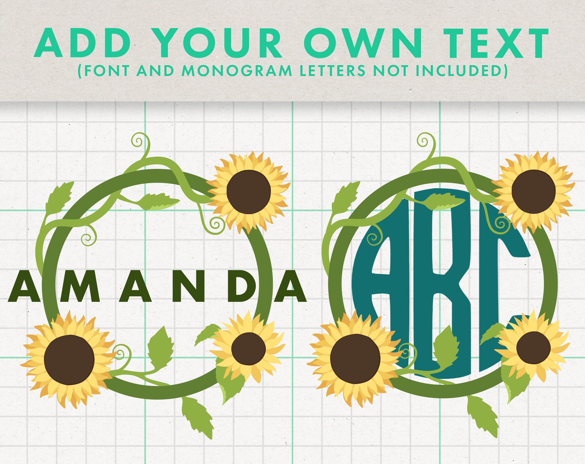 Free Free 50 Sunflower Svg Etsy SVG PNG EPS DXF File