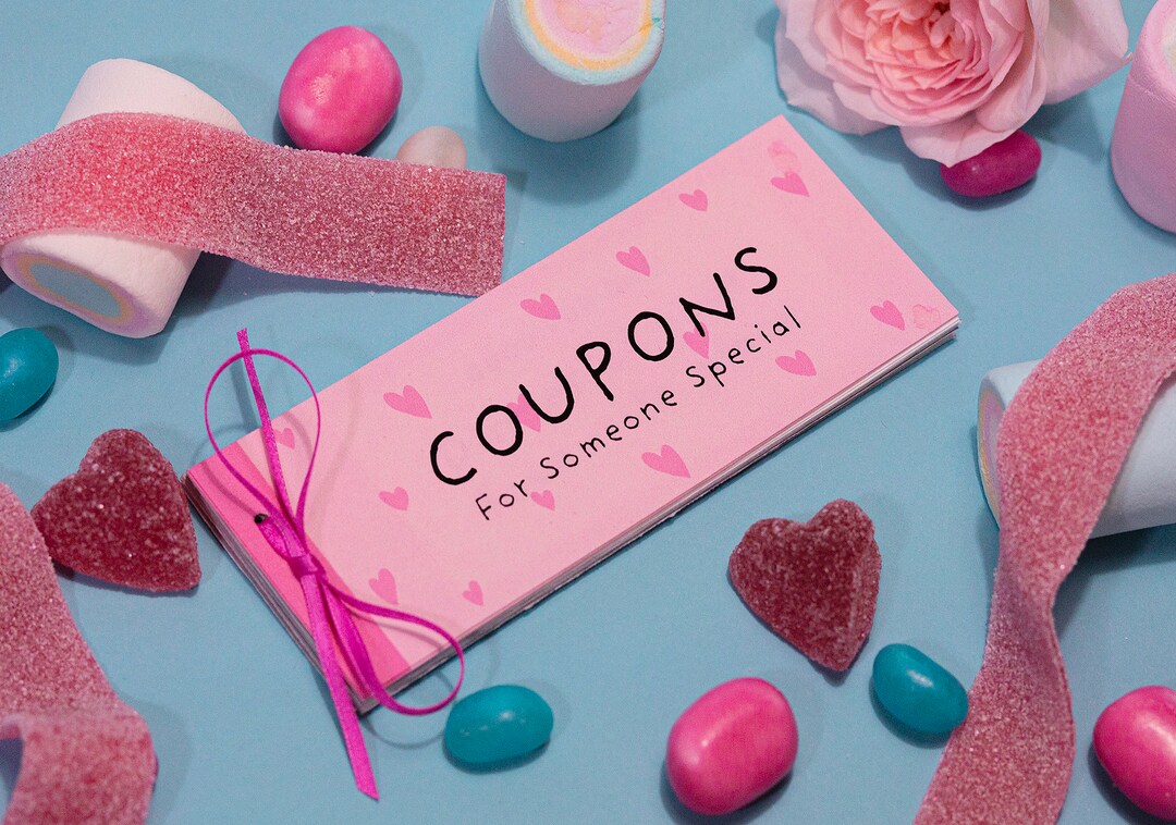PRINTABLE COUPON BOOK Love Coupon Book, Love Coupons, Digital Love